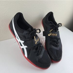 ASICS Hyper Throw 3 Black/Red Racing Shoes Men’s Tokyo Size 10.5